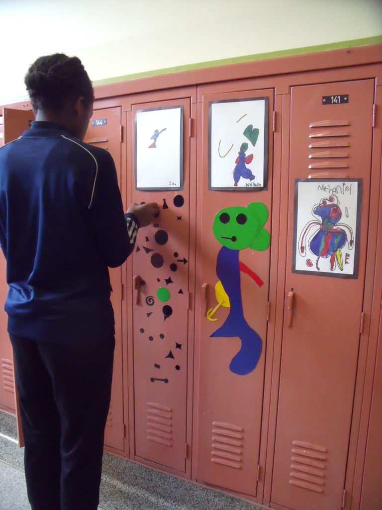 Dynamisation des casiers à l’école StPascalBaylon Fondation pour