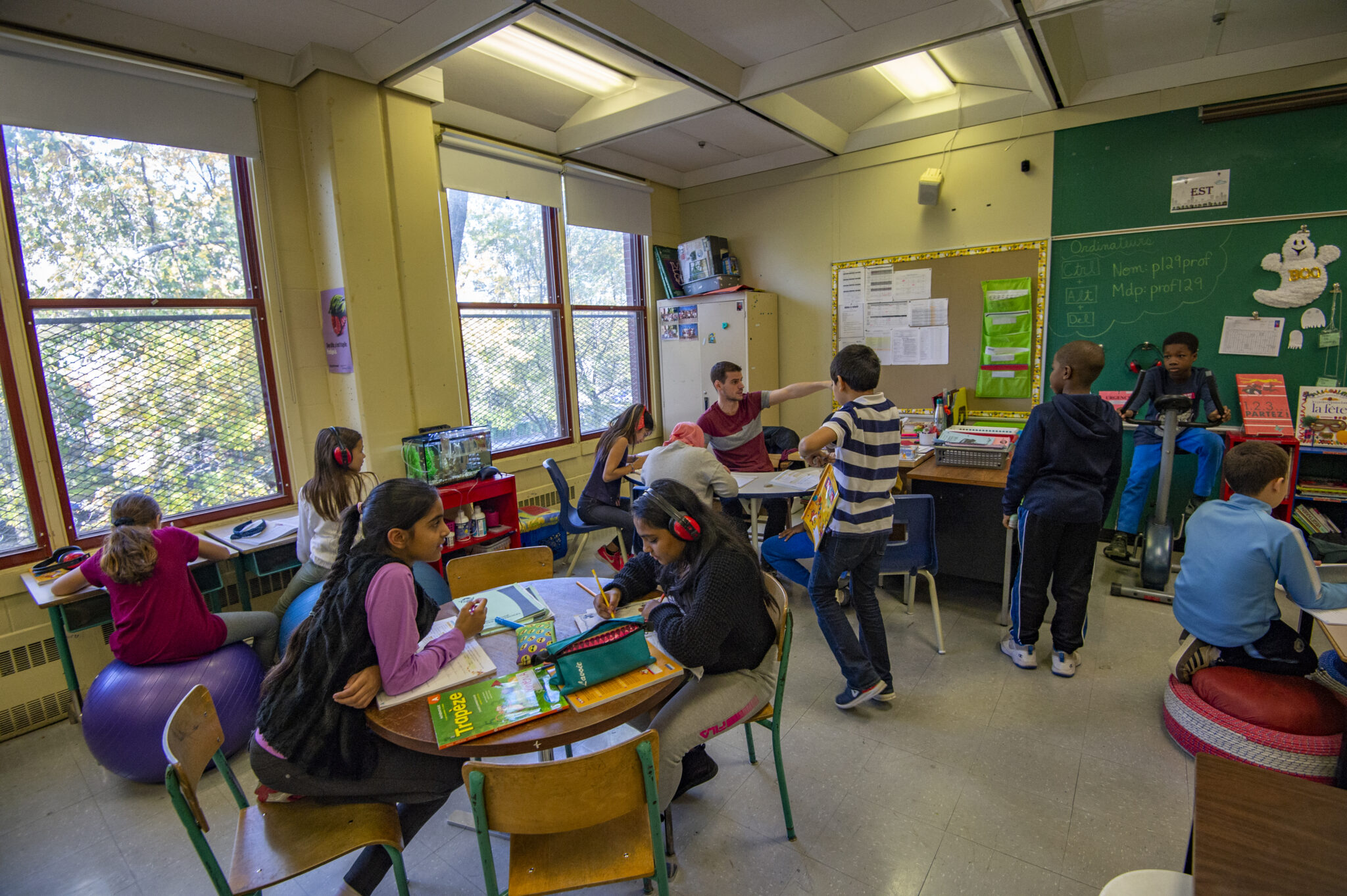Classes flexibles à la Petite-Bourgogne – Fondation pour les élèves de ...